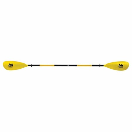 COMPLETE ATHLETE 230 cm Bounce X-Grip Kayak Aluminum Paddle - Yellow - 2 Piece CO3022921